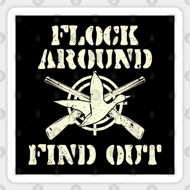 Flock Around Find Out Sticker by Etopix